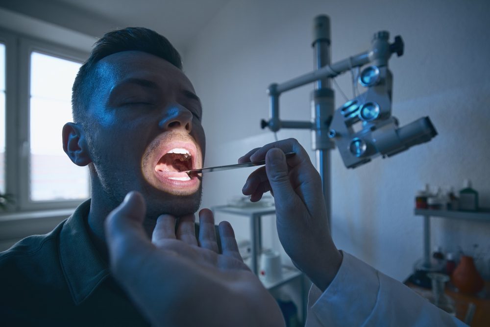 Loose tooth dental exam